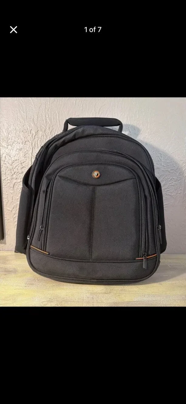 Black Backpack Laptop/travel Backpack